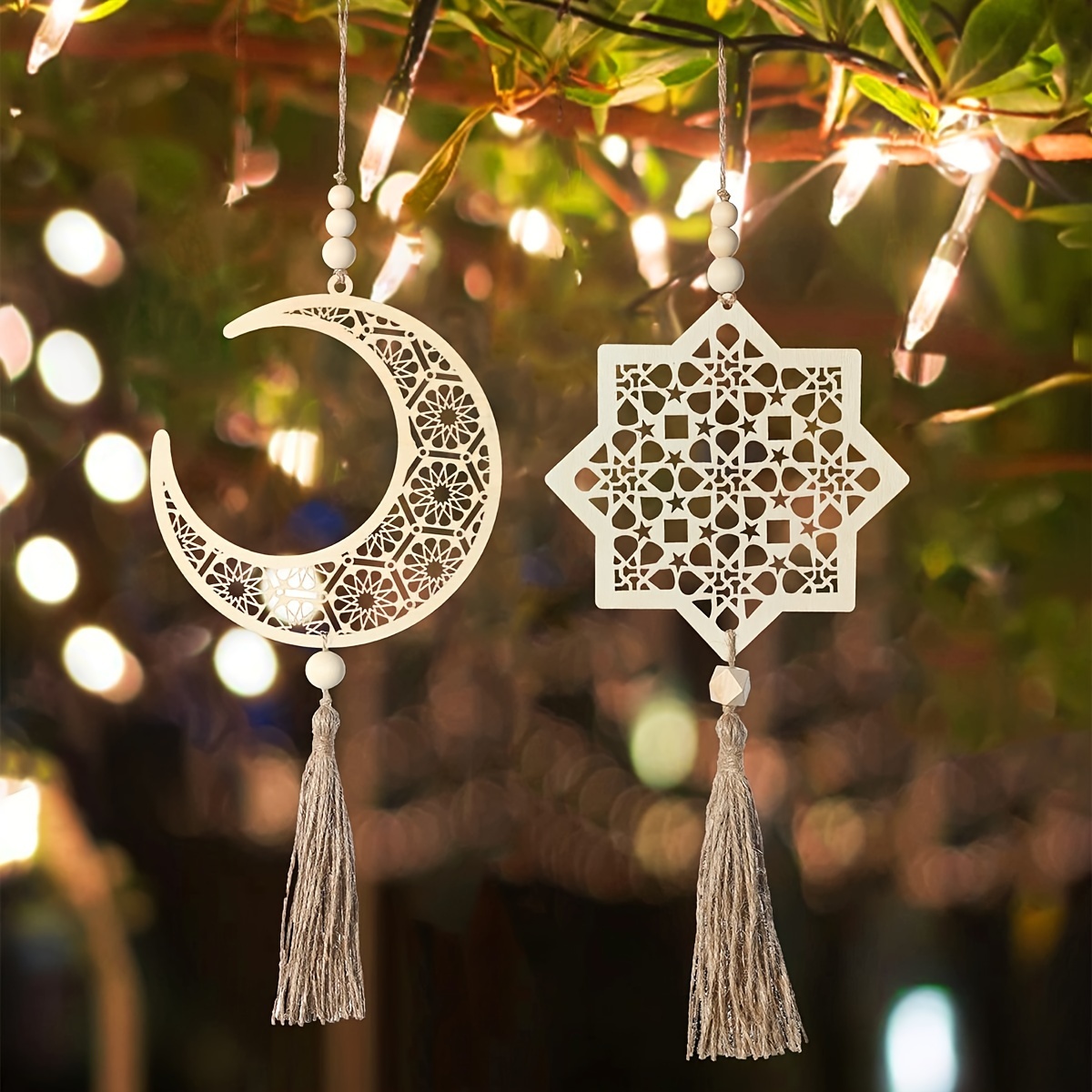 Lampe de bureau en forme de lune à Led, luminaire décoratif d'intérieur, en  métal, idéal pour le Ramadan Kareem, Eid Mubarak, cadeaux musulmans Eid Al  Adha