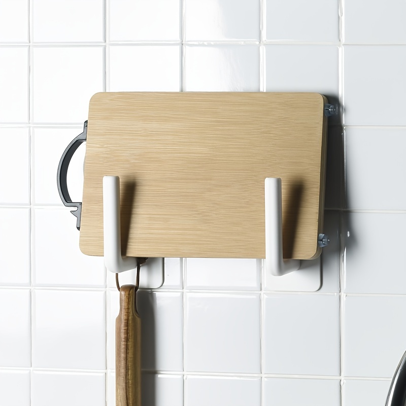 2pcs Adhesive Scrunchie Holder Wall Hooks