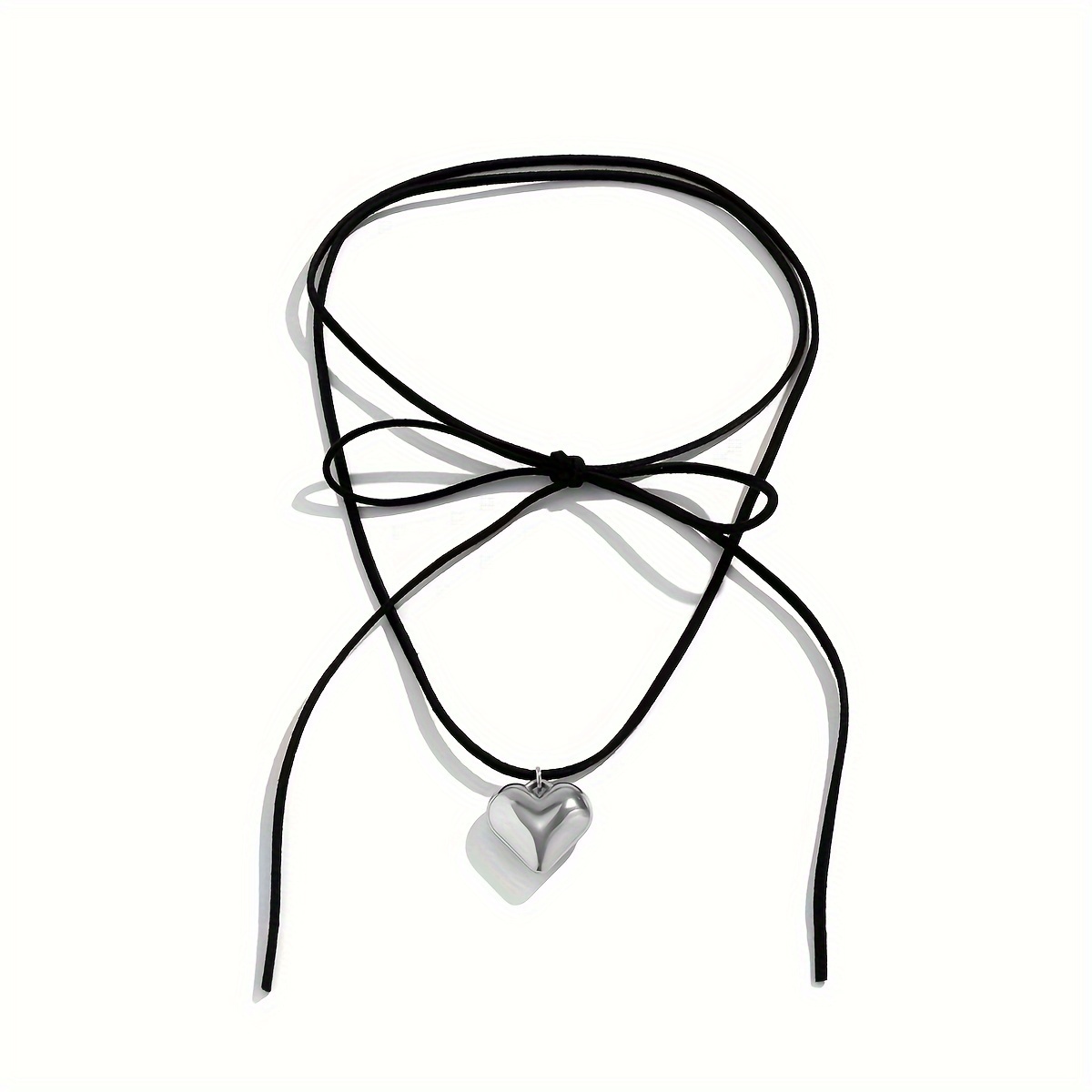 Long Necklace Women Fashion Rope Sweater Pendant Necklaces Zinc Alloy  Jewelry