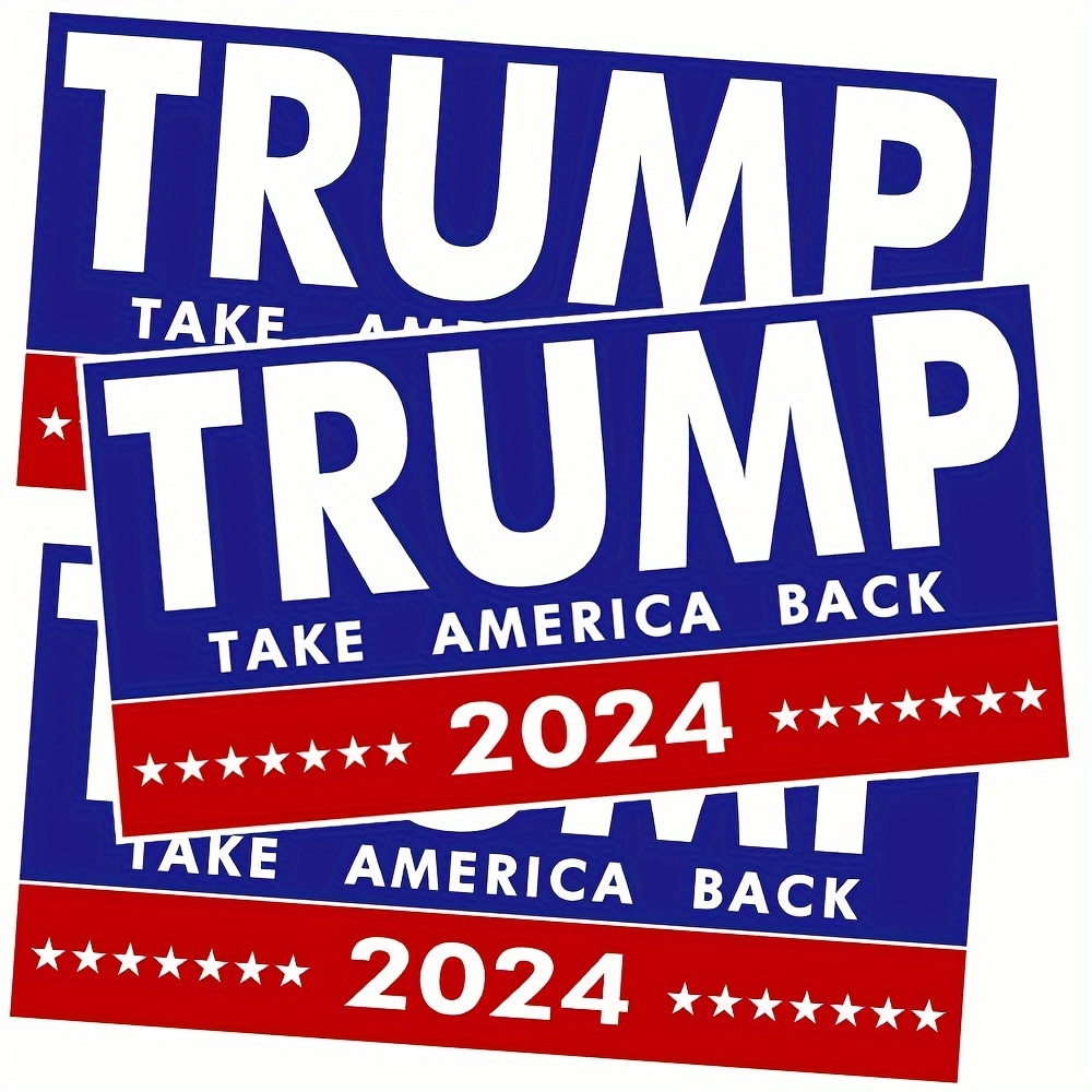 Donald Trump 2024 Magnetic Political Bumper Stickers Cars - Temu