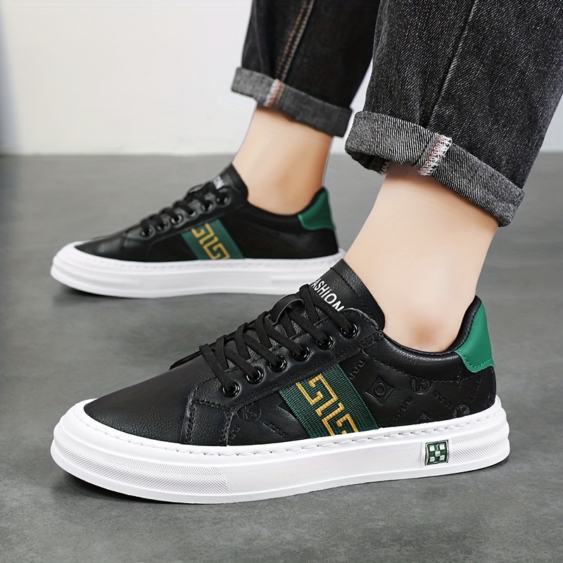 Men's Lace-up Skate Shoes with Excellent Traction