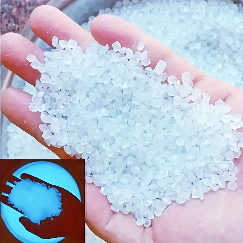 4000pcs Luminous Stones, Resin Glow In The Dark Rocks For Halloween Decor, Micro Landscape, Bonsai Decor, Pathway, Aquarium, Lawn, Yard, Fall Decor