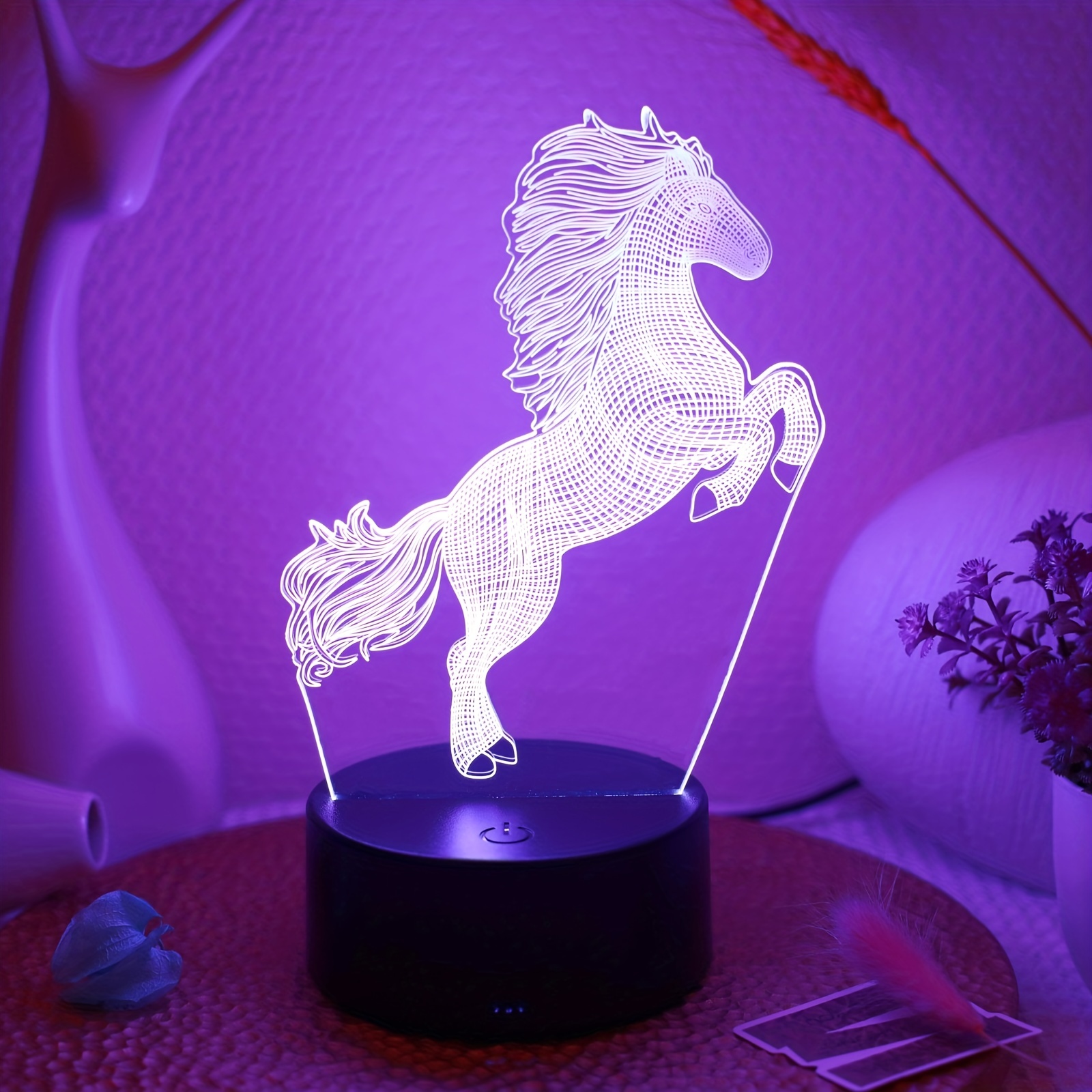 Horse Night Light - Temu | Leuchtfiguren