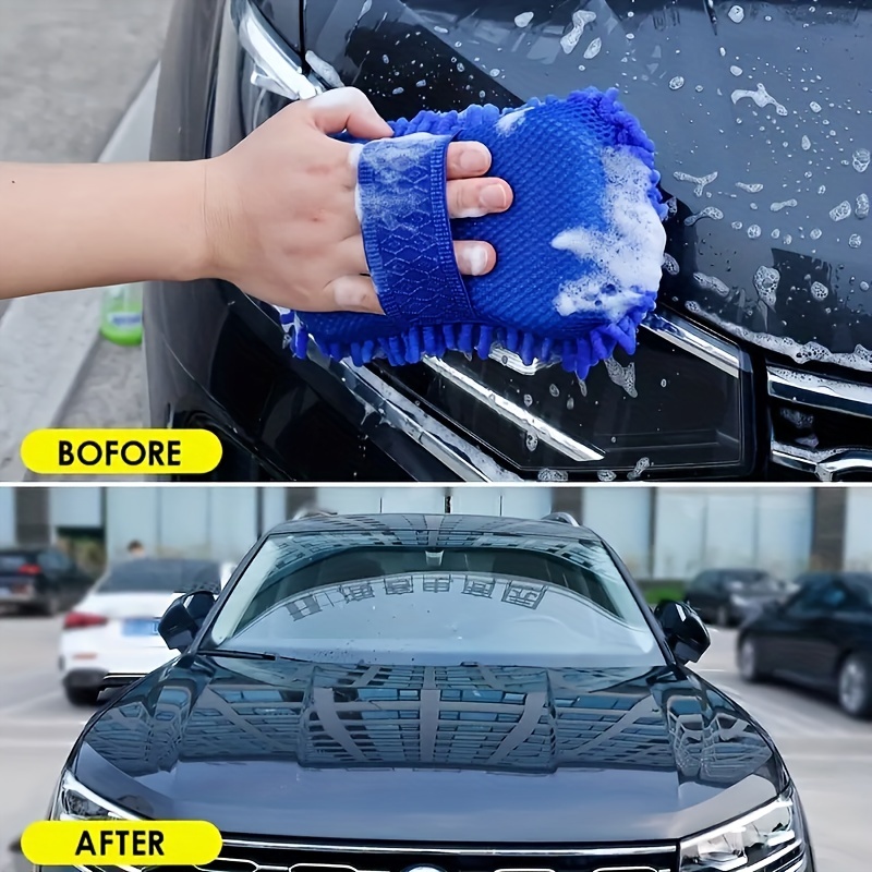 Car Front Windshield Cleaning Brush, Interior Dust Removal, Defogging,  Window Scraping, Towel Sponge, And Scratch Free Cleaning Tool Set - Temu  Germany
