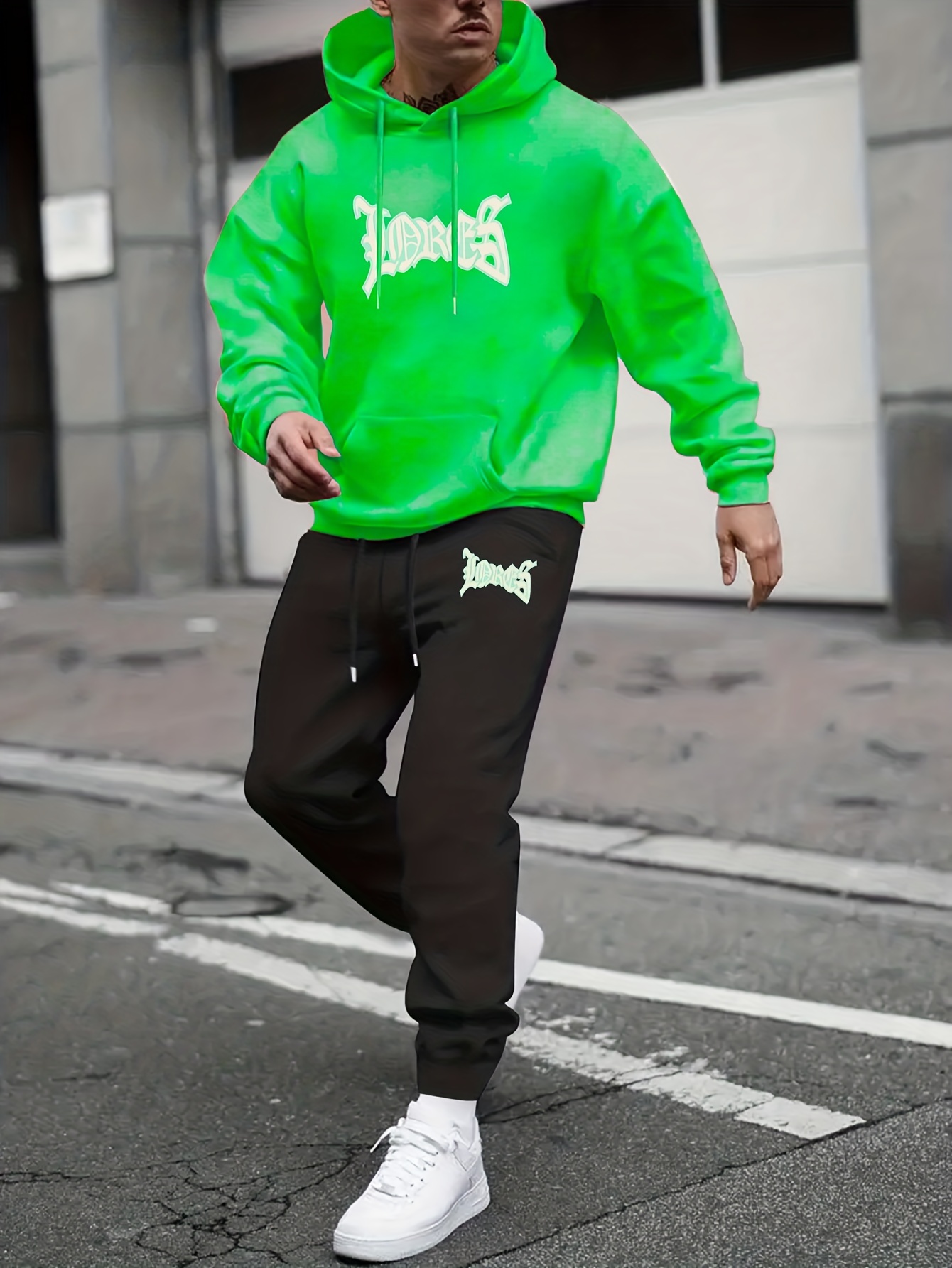 Chandal fluorescente online hombre