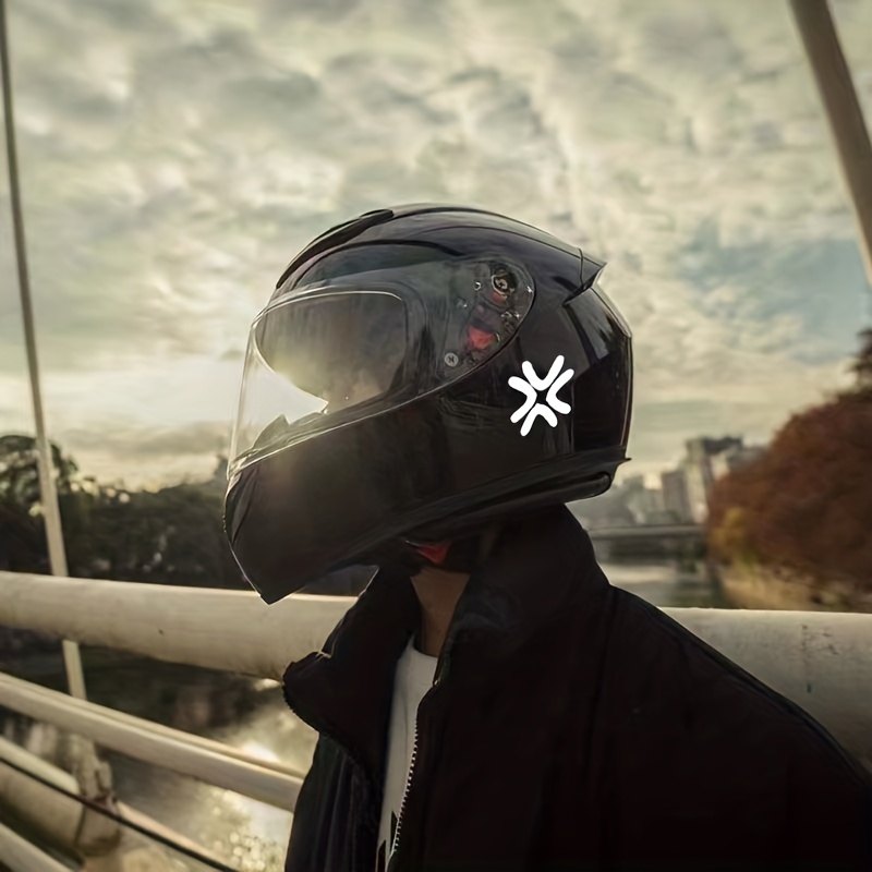 Wütender Helm-aufkleber Motorrad Auto Personalisiert Kreativ