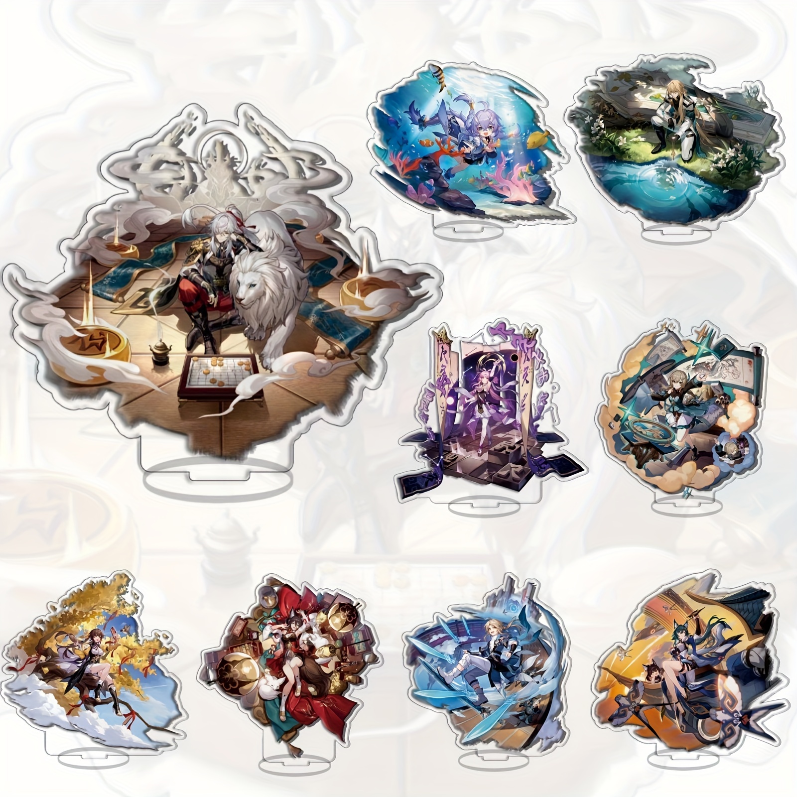 15 cm 2D Anime Figure Acrylic Stand Collectible Toy