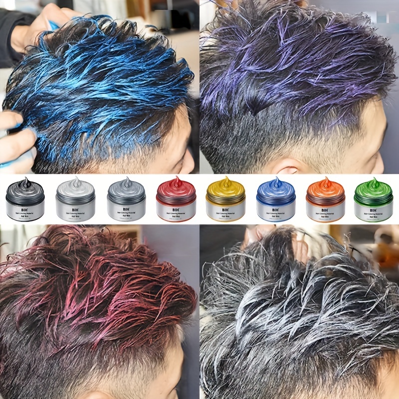 Y2K Hair Dye Styling Wax - Temporary Coloring for Cosplay