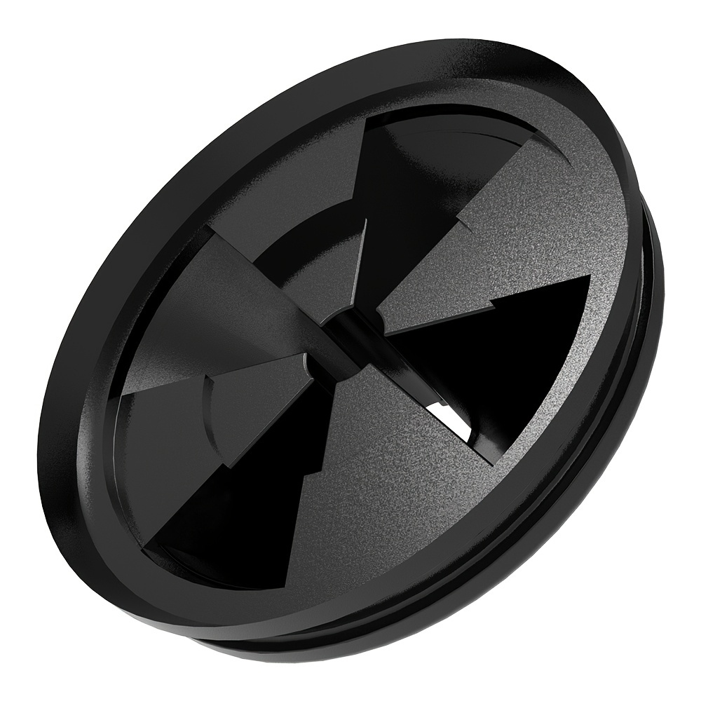 3-3/8 in. Rubber Disposer Splash Guard in Black