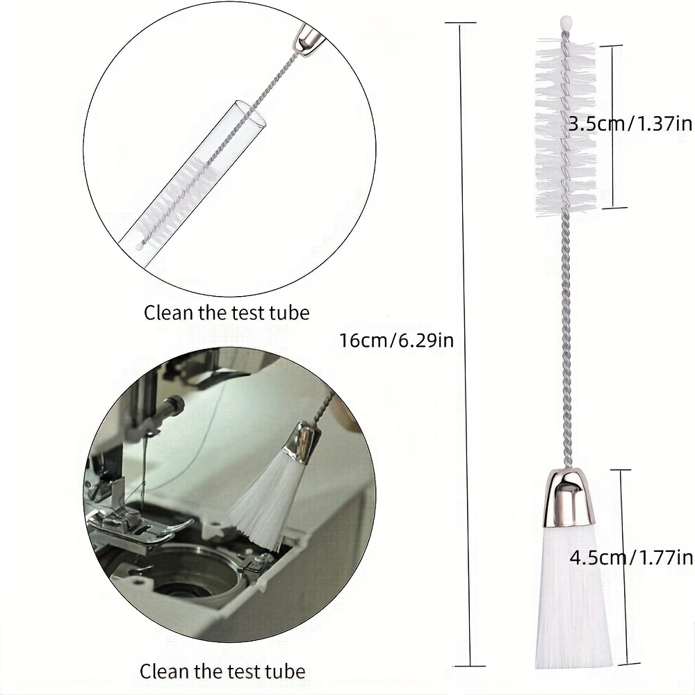 Sewing Machine Cleaning Brush, Household Double Ended Cleaning Brush,  Multi-functional Sewing Machine Clean Brush Tail - Temu