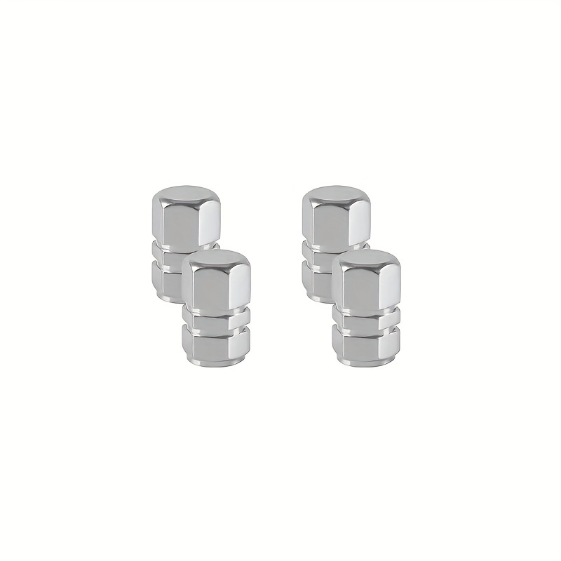 Tapones Metal Plateado