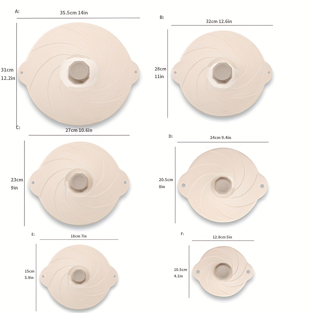 Silicone Lids,Microwave Splatter Cover,3 Sizes Reusable Heat