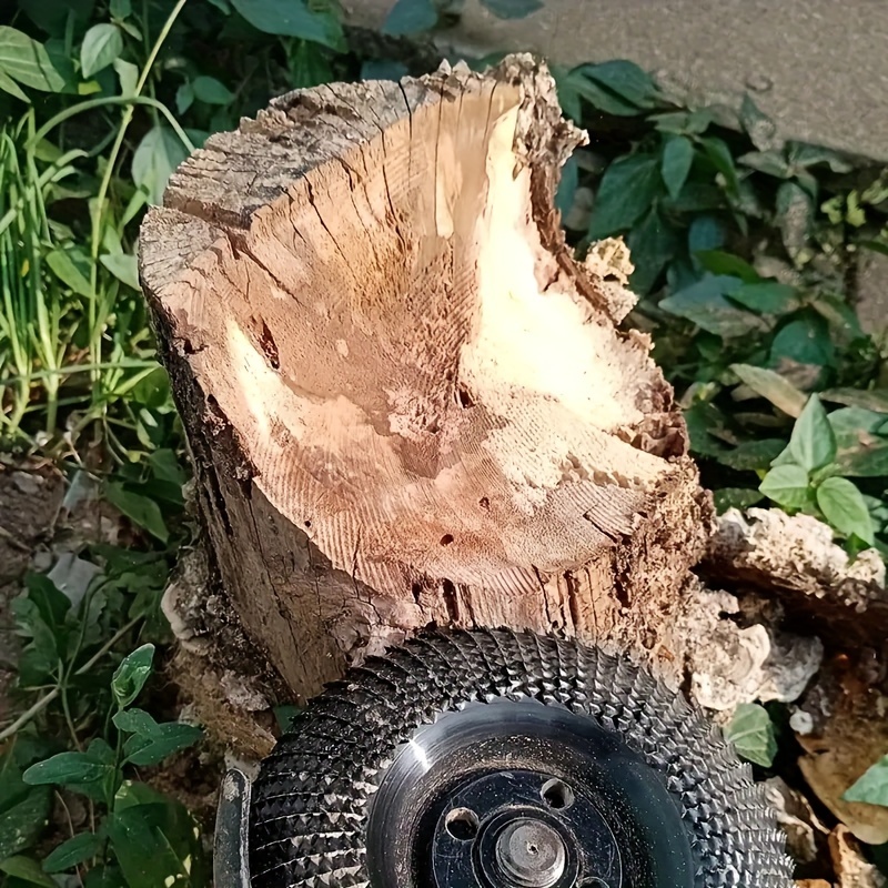 Wood Grinder Wheel Disc Wood Shaping Wheel Carving Abrasive Disc