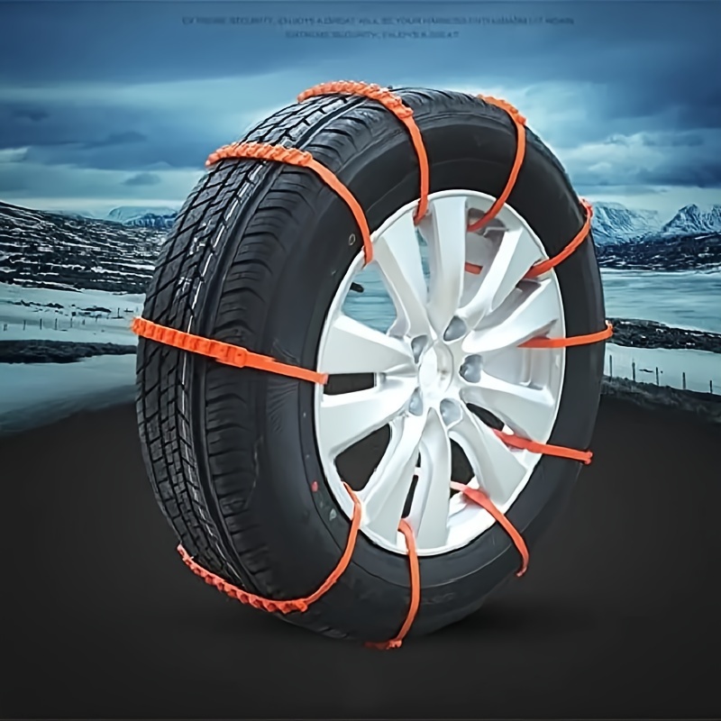 Universal Emergency Traction Snow Tire Chains Anti Skid - Temu