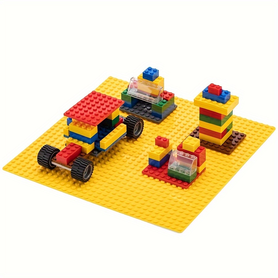  LVHERO 16 Pcs Classic Baseplates Building Plates for Building  Bricks 100% Compatible with All Major Brands-Baseplate, 10 x 10  (Multicolored) : Toys & Games