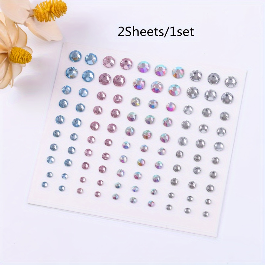 100 Pcs of Self-adhesive Pearl Stickers-5 Mm 