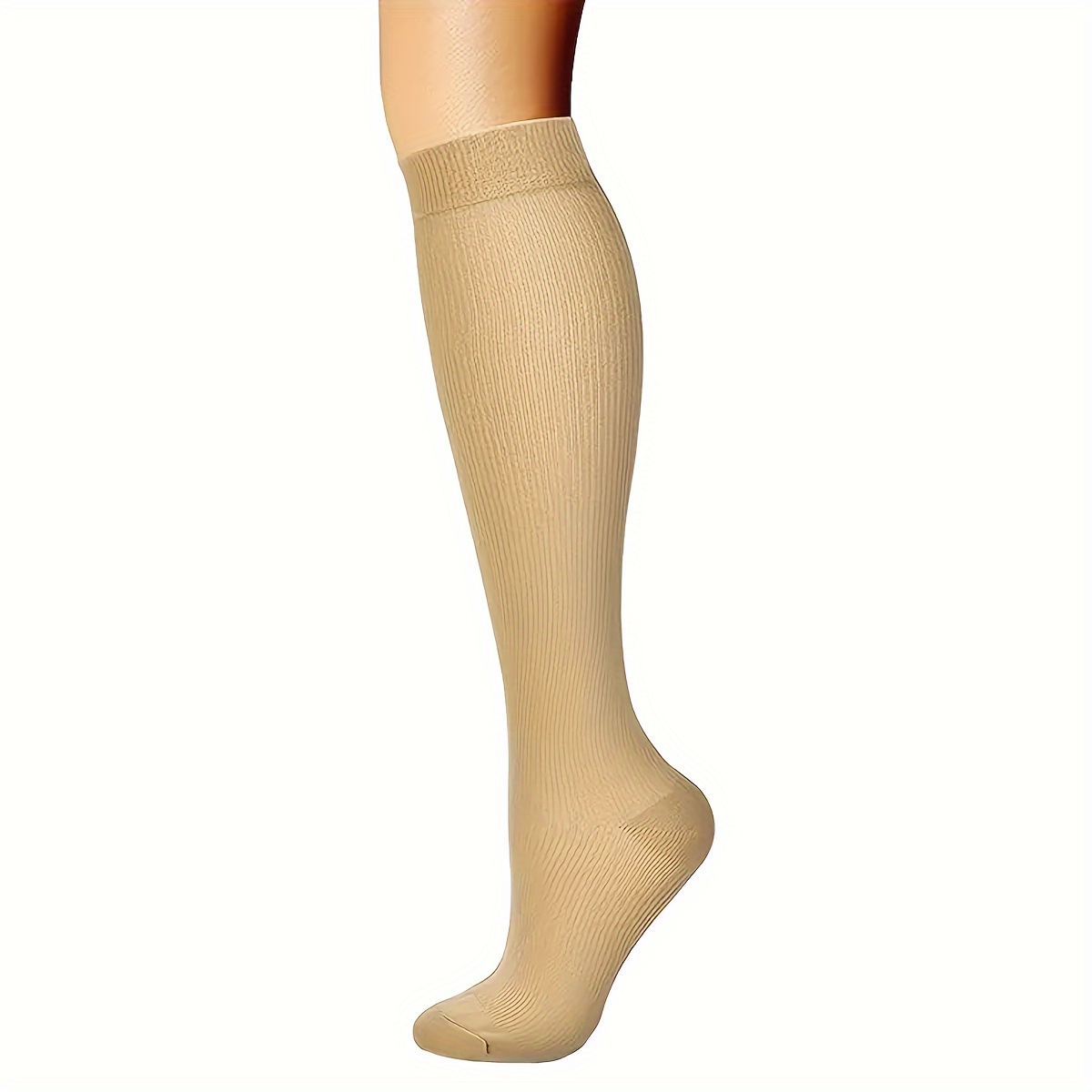 Calcetines de compresión de cobre para mujer y hombre, medias de circulación  de 15-20 mmHg, lo mejor para todo el día, correr, enfermera, 1 par -  AliExpress