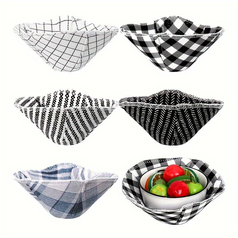 

1pc, Microwave Bowl Holders, Cotton Coasters, Household Bowl Safe Heating Mat, Cotton Heat Resistant Bowl Cozy Multipurpose Food Dish Holder, Kitchen Supplies