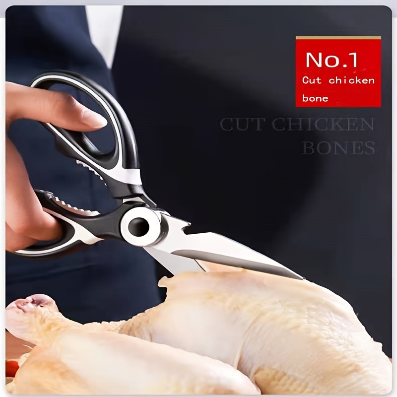 Kitchen Scissors Meat Scissors Poultry Scissors Food Cooking - Temu