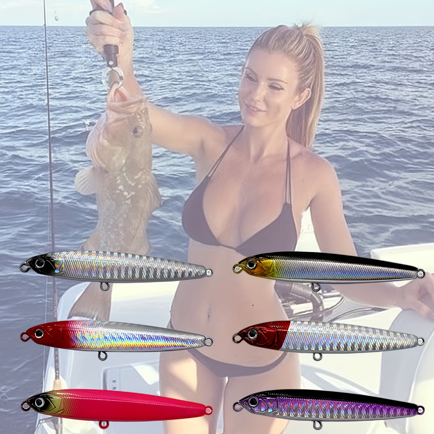 Equipped fixed Gear Bass Fishing Lures Kit Set Topwater - Temu Philippines