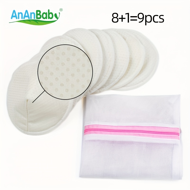 Bamboo Nursing Breast Pads Reusable Washable Comes - Temu