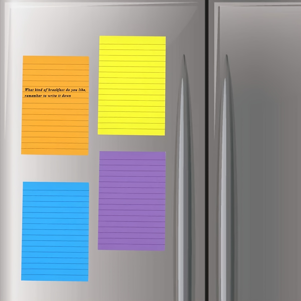Sticky Notes Per Book Large Size With Horizontal Lines In 6 - Temu