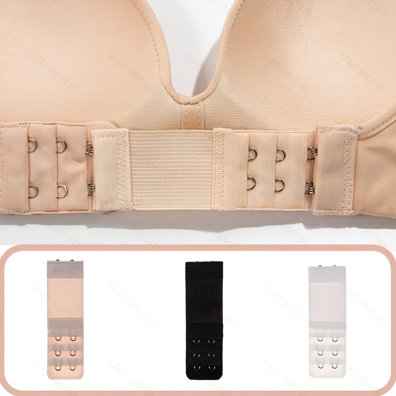 2/3PCS 3 Hook Bra Extender Extension Bra Strap Strapless Underwear