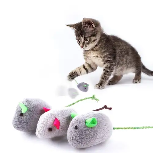 Pet Cute Rat Cat Fish Design Cat Teaser Toy Interactive Toy - Temu