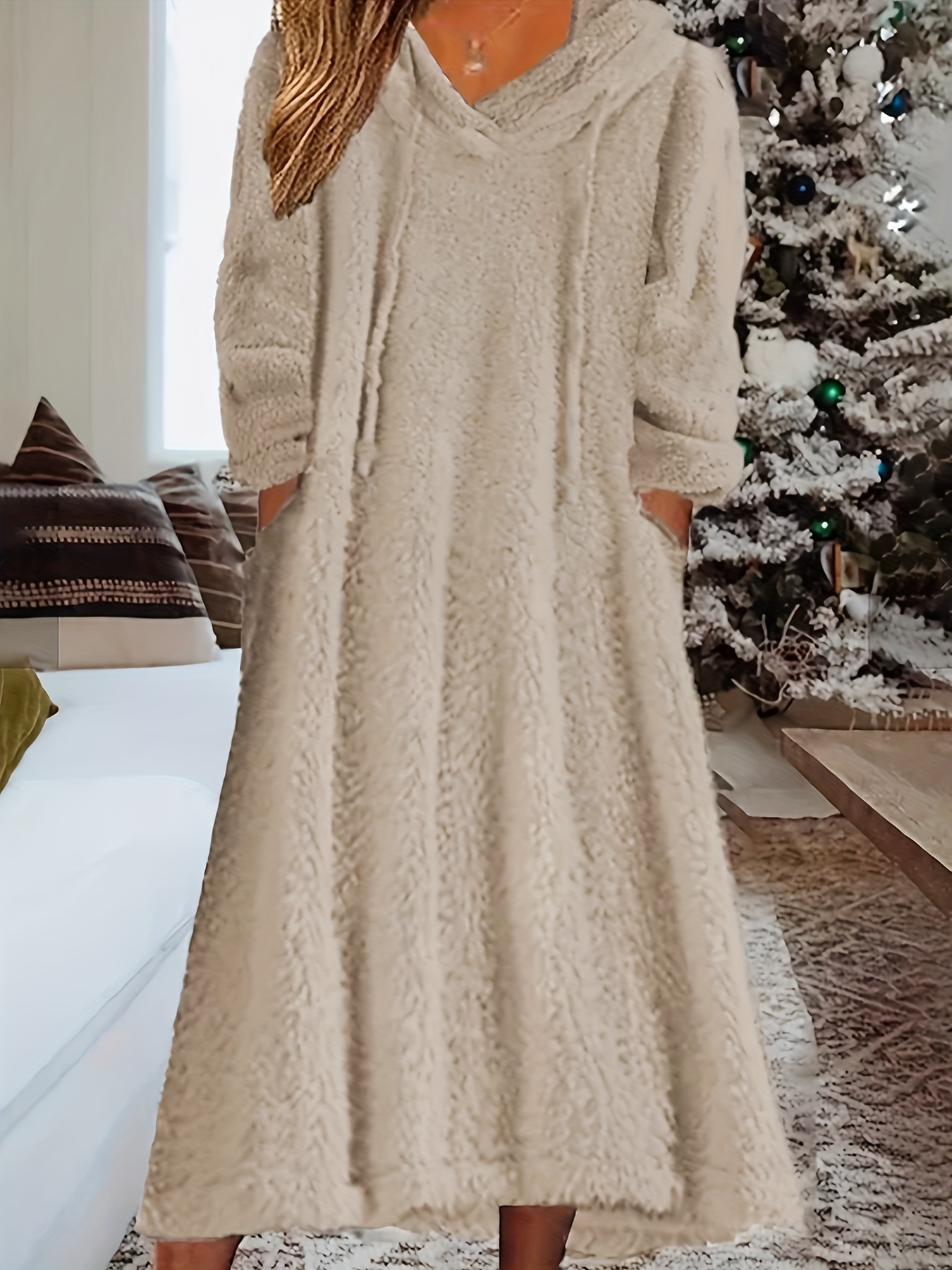 Plus Size Women Winter Dresses - Temu Canada