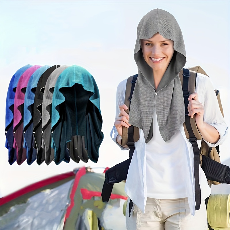Cooling Hoodie Towel Uv Protection Drying Fast Absorbent - Temu