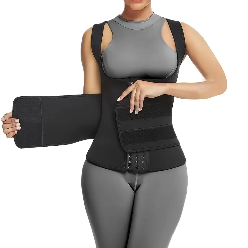 Premium Adjustable Waist Trimmer Women Sweat Belt Home Gym - Temu