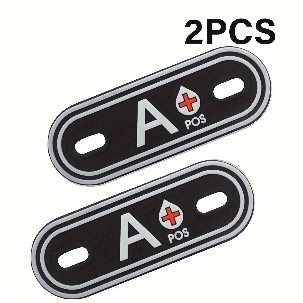 Shoes Blood Type A+ B+ Ab+ O+ Pos Patch Pvc Buckle Pendant - Temu