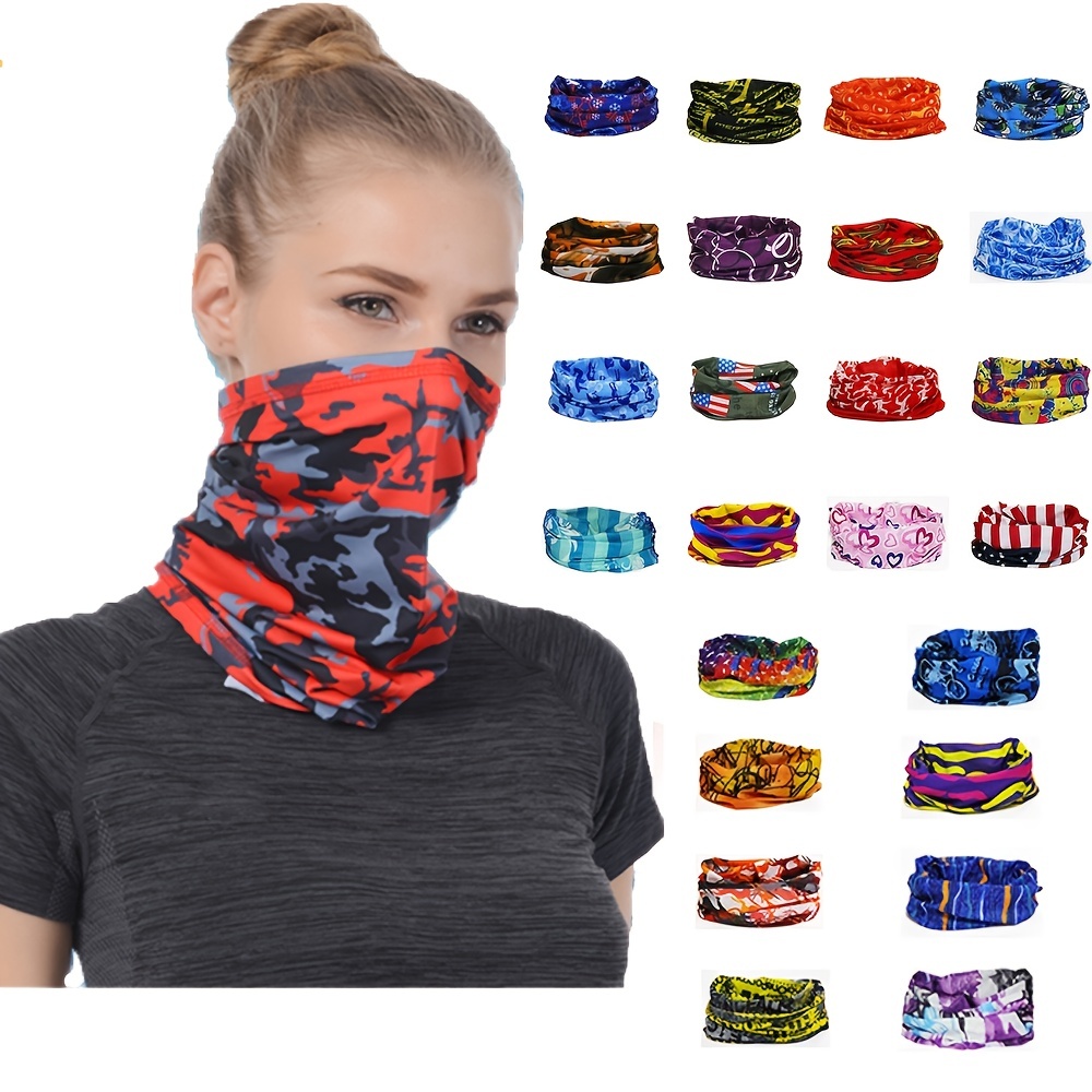 Breathable Windproof Fashion Neck Gaiter Outdoor Activities - Temu