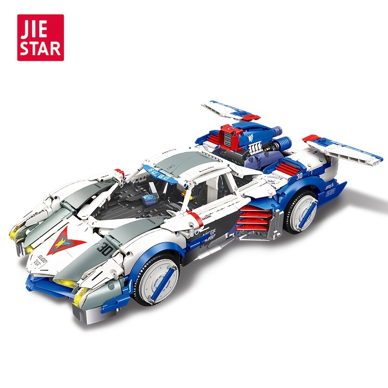 Toy Racing Modèle Diy Compatible Lego Building Block Car Ornements