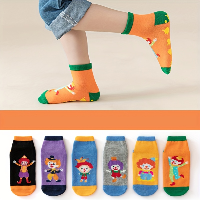 12 Pairs Non-slip Floor Socks Non Skid Socks Walking Learning