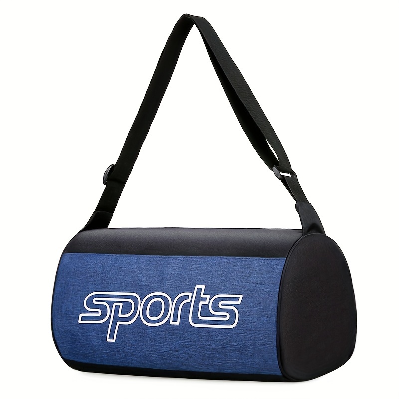Image of [ Optional Small Bag Luggage Bag] 1pc Nylon Cloth Color-block Adjustable Shoulder Strap Unisex Outdoor Travel Storage Bag Single Shoulder Crossbody Bag Luggage Bag