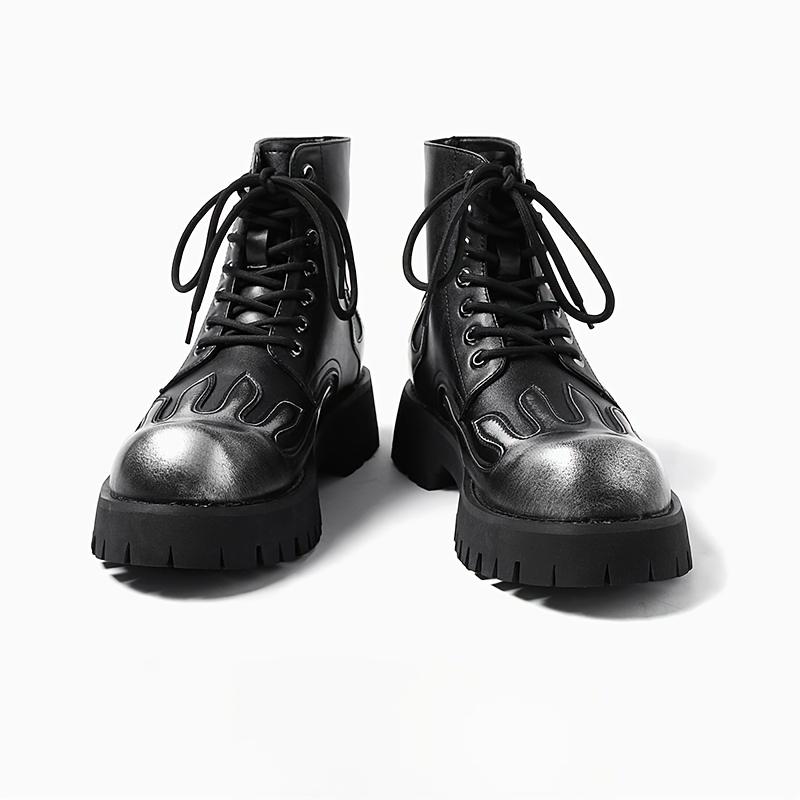 Men's Strike Lace-up Boot in Black