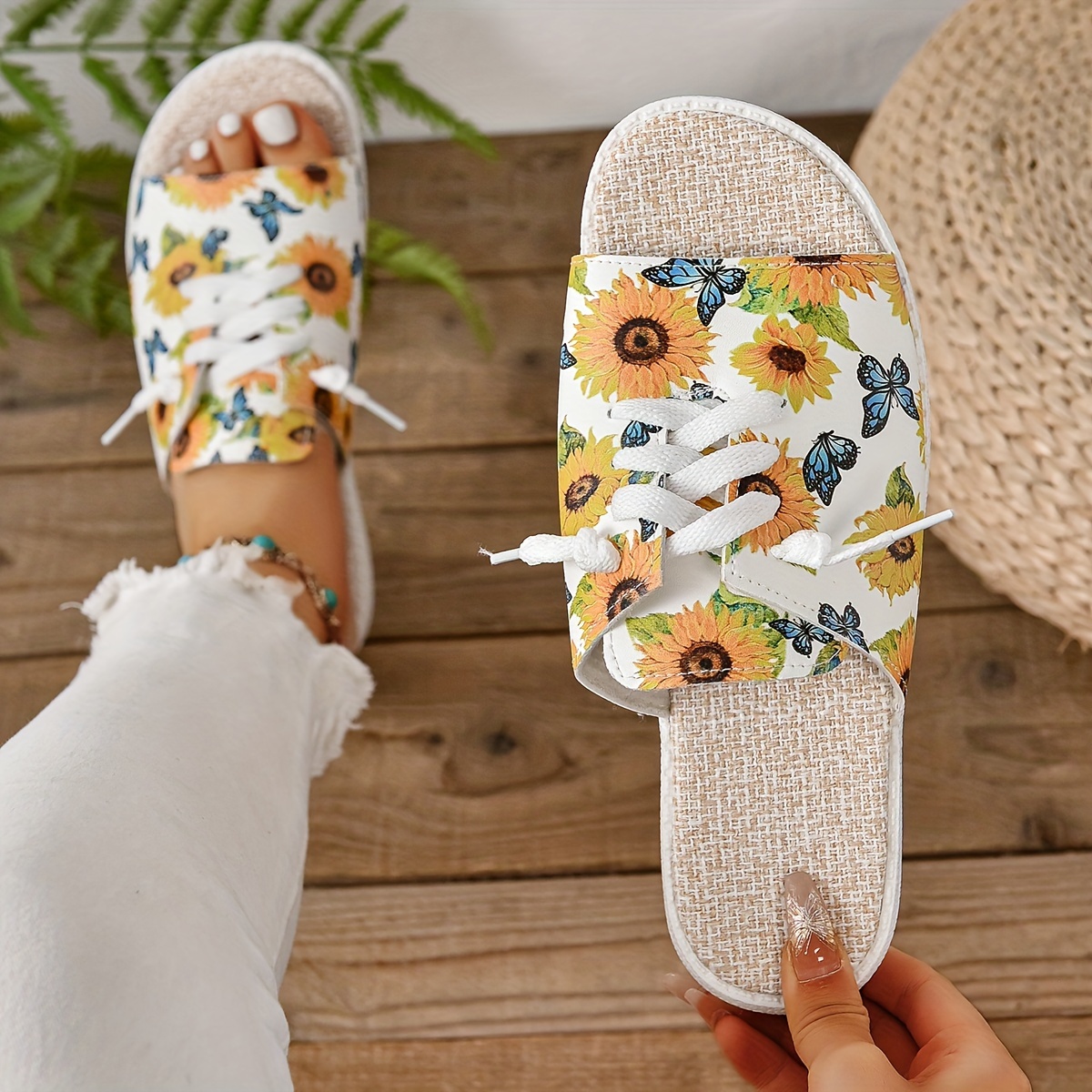 Sunflower hot sale slide sandals