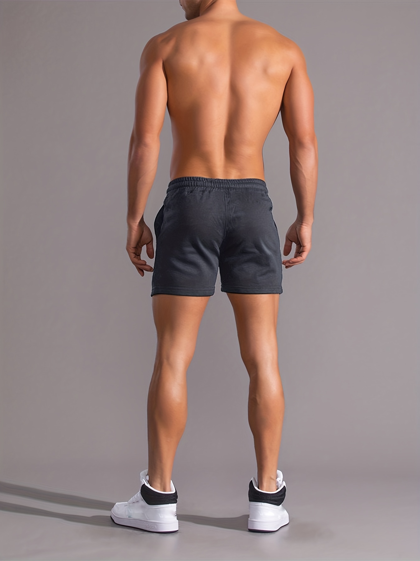 Short Sport Homme Séchage Rapide Shorts de Sport Running Shorts Gym  Football Short Jogging Hommes Fitness - Kaki