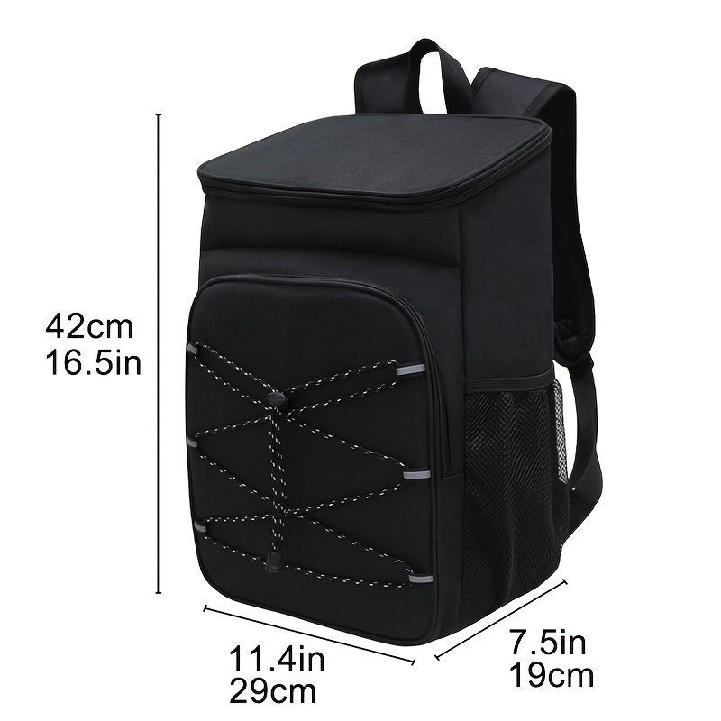 Large Capacity Insulated Backpack for School and Outdoor Use