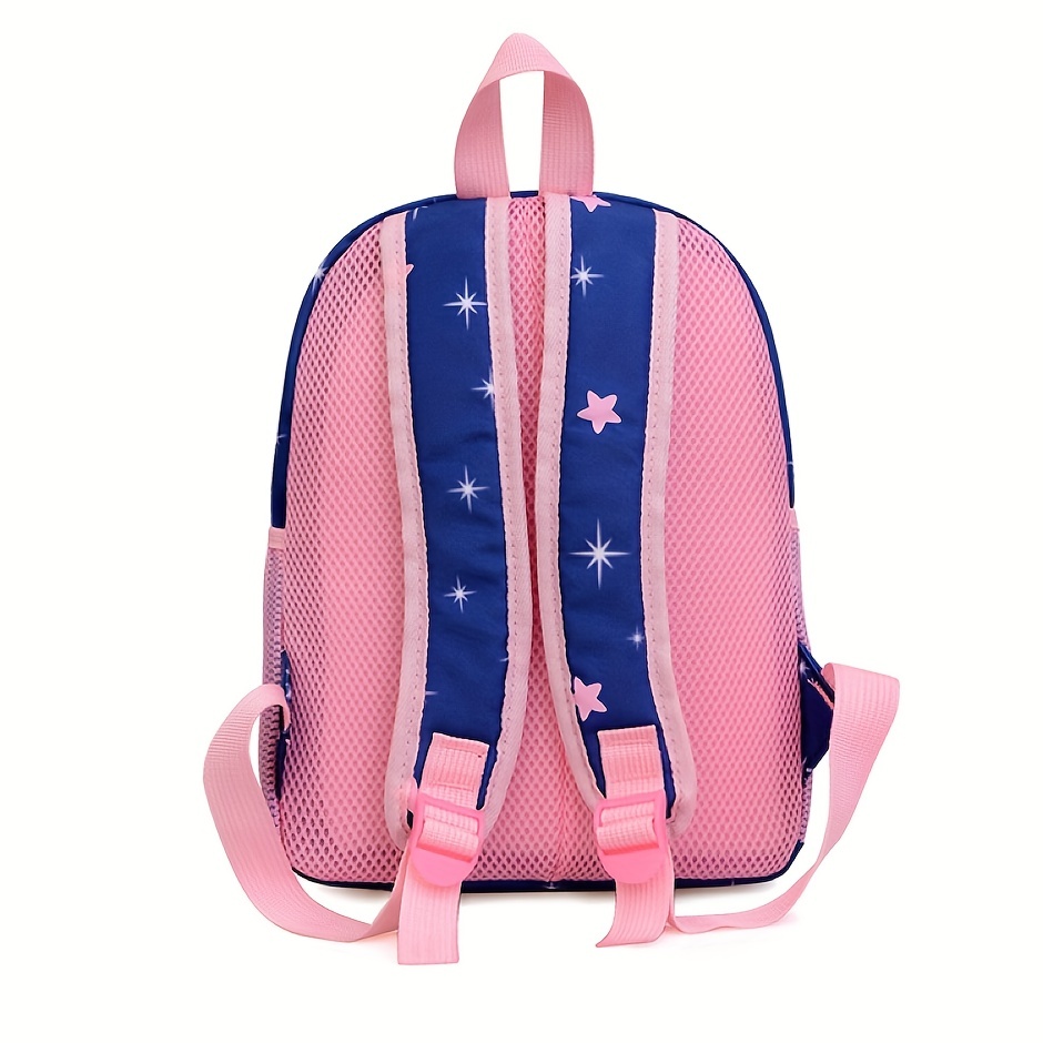 Kids' Cartoon Pony School Bag Lightweight Backpack