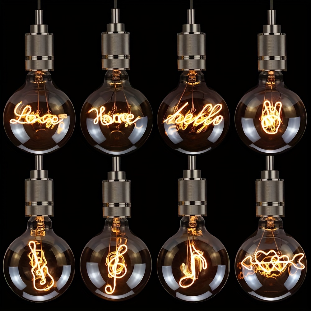 Ampoule LED filament Edison ambrée 4W – Hoopzi