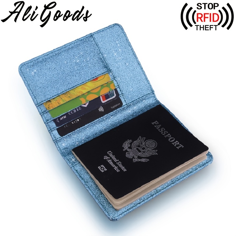 Luxury RFID-Blocking Passport Cover