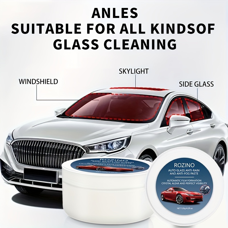 Car Glass Cleaning Paste Auto Glass Film Removal Cream Car