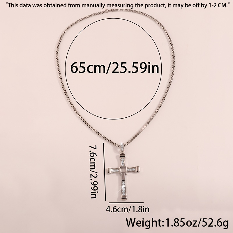 fashion trend luxury hip hop personality stainless steel - Temu