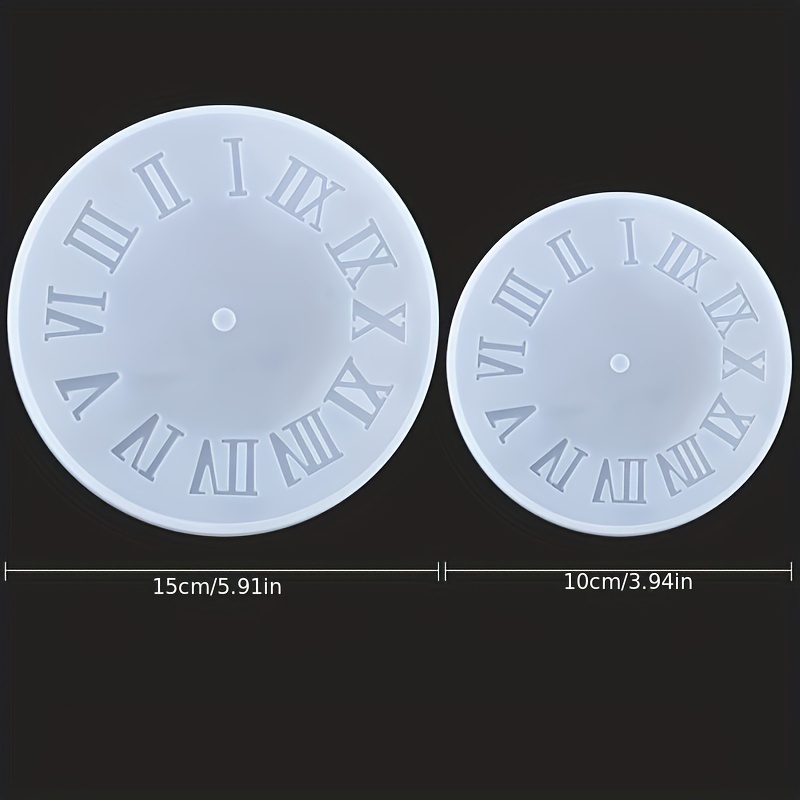 Roman Numerals/arabic Numerals Clock Molds Clock Parts - Temu