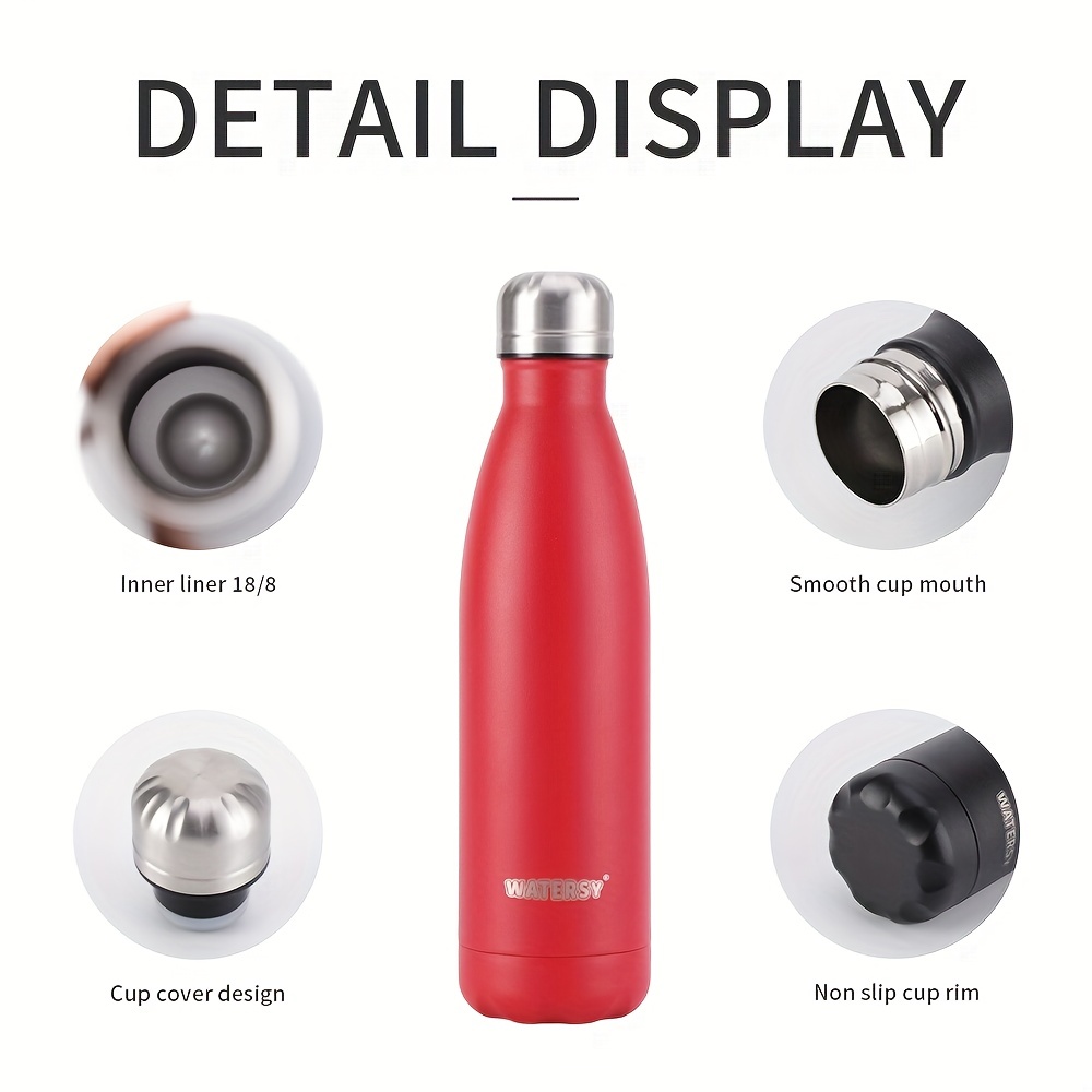 Funny Platypus Insulated Water Bottles Stainless Steel Sports Drink Bottle  Keep Cold and Hot 17oz/500ml for Women Men