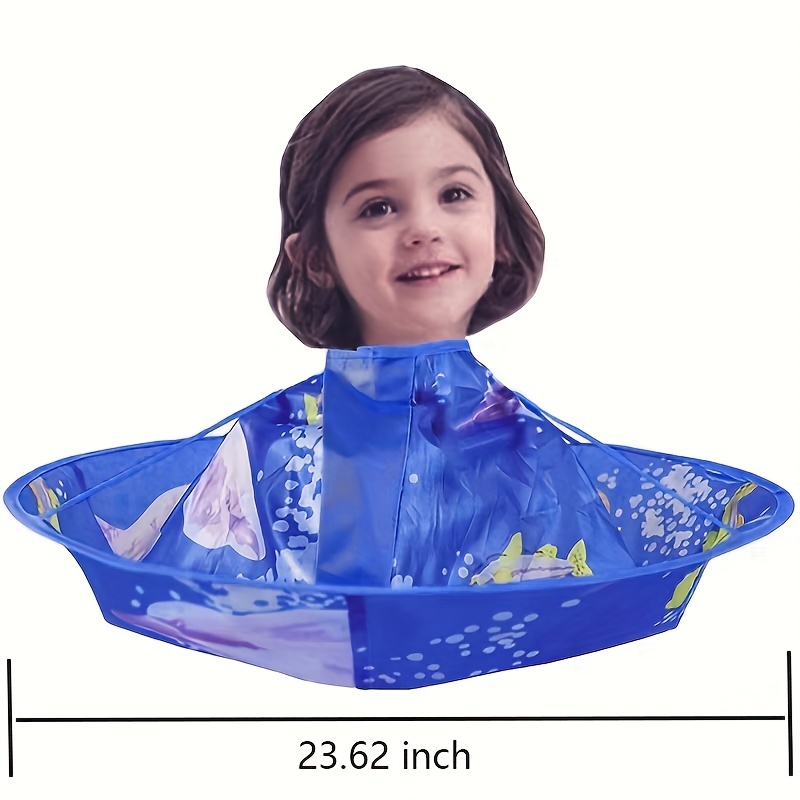 Foldable Hair Cutting Cape Hairdressing Apron for Barber Salon Home