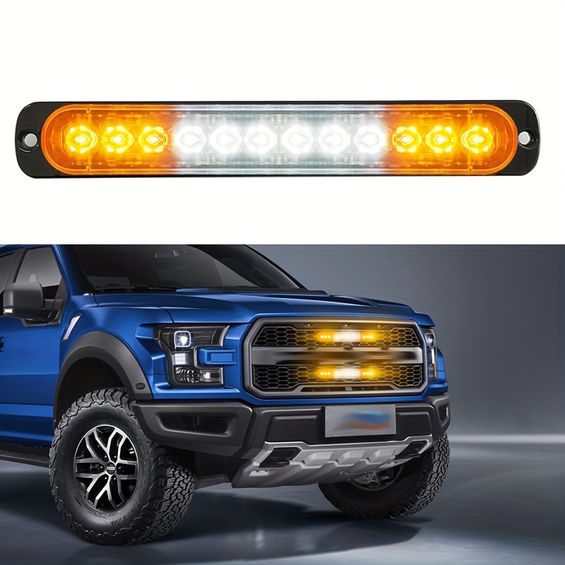 Acheter Lumière stroboscopique clignotante LED pour voiture, voyant  d'avertissement pour camion, lumières de Police, lampe stroboscopique  d'urgence