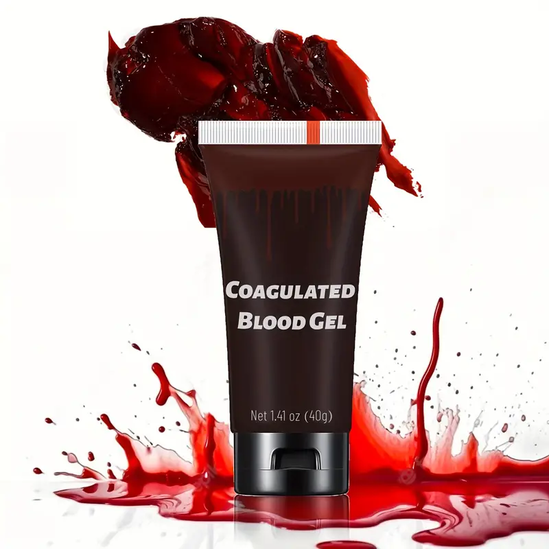 Fake Blood Gel Realistic Sfx Fake Blood Makeup Washable Fake - Temu